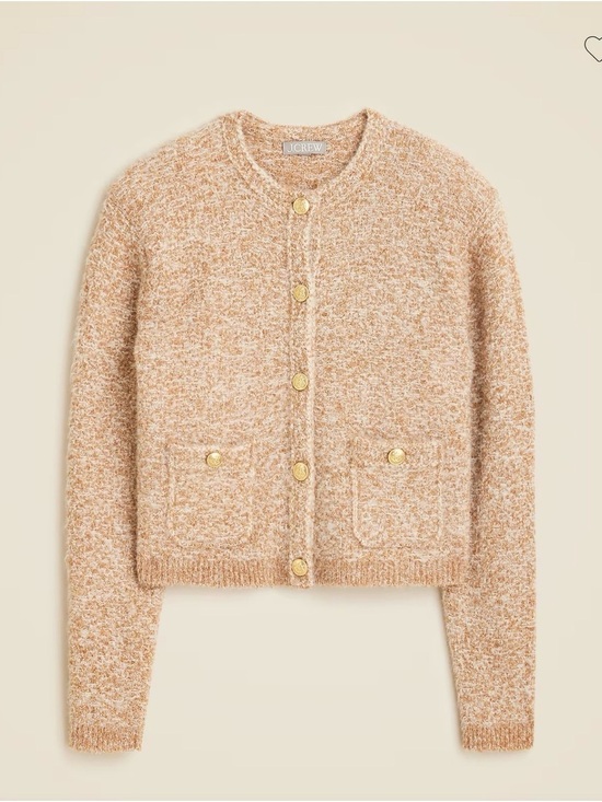 J. Crew Sweaters - J. Crew Sweater Lady Jacket in the Aged Parchment Colorway Size XS
